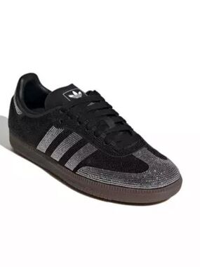 Like New adidas OG Samba Black Rhinestone